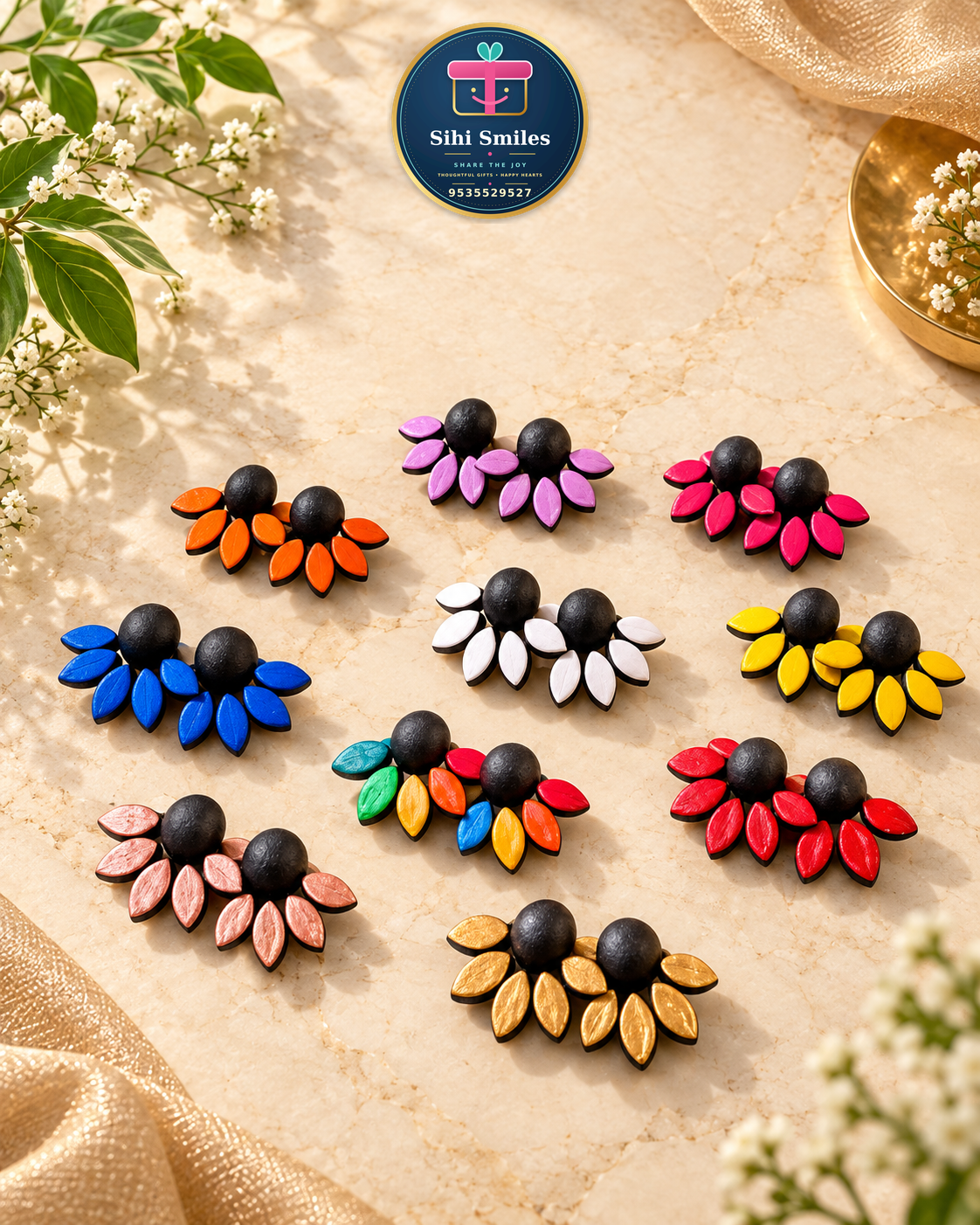 Petal Bloom Studs
