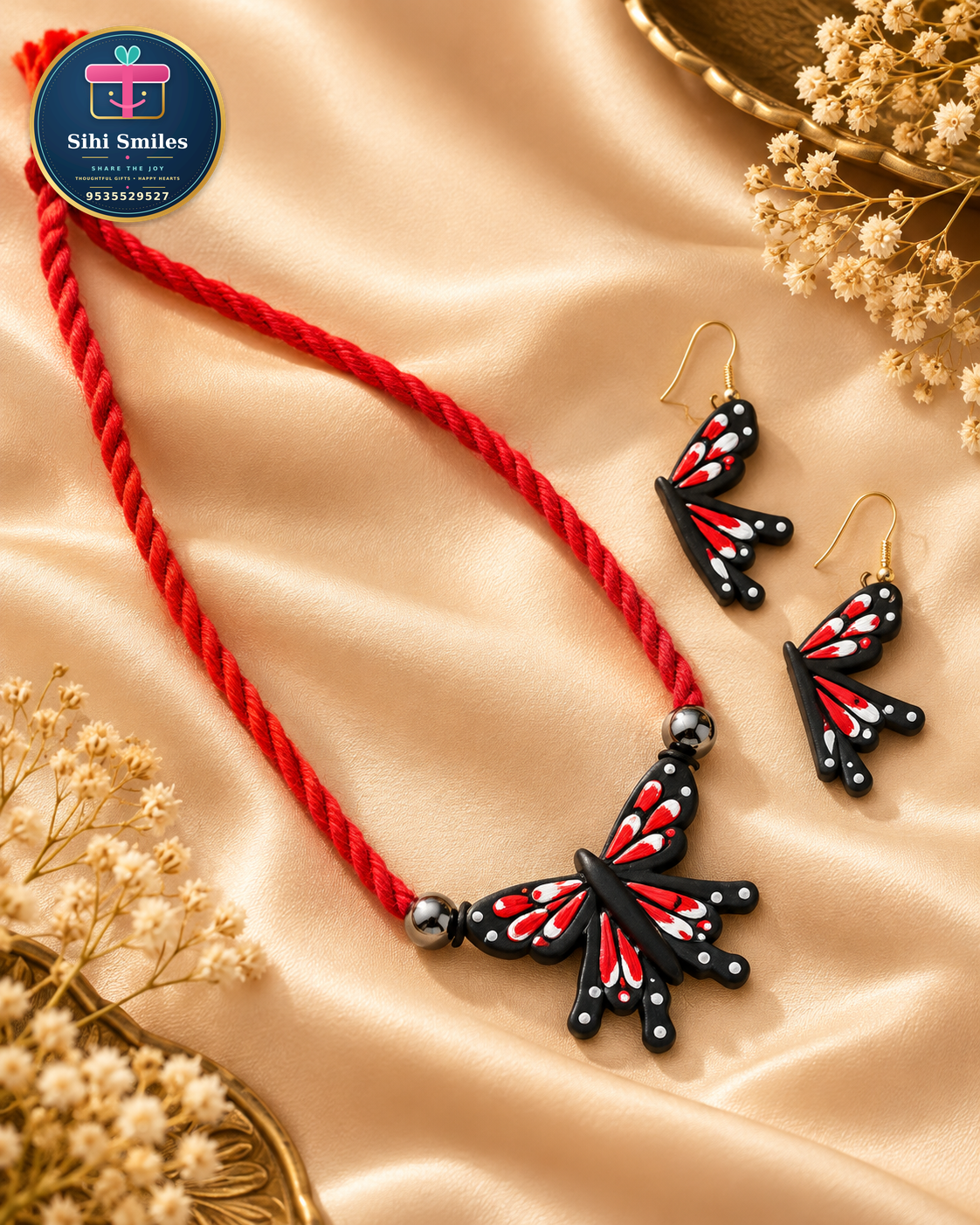 Scarlet Butterfly Set