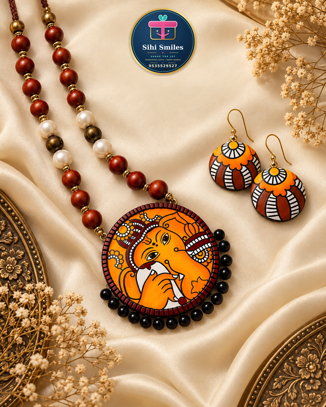 Auspicious Ganesha Medallion